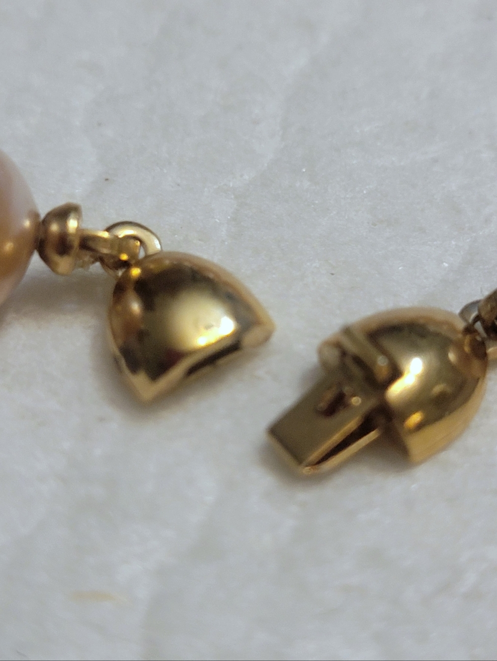 Vintage Monet 22" Simulated Pearl Necklace - Picture 4 of 4